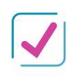 Checkmark inside box Checkmark inside box